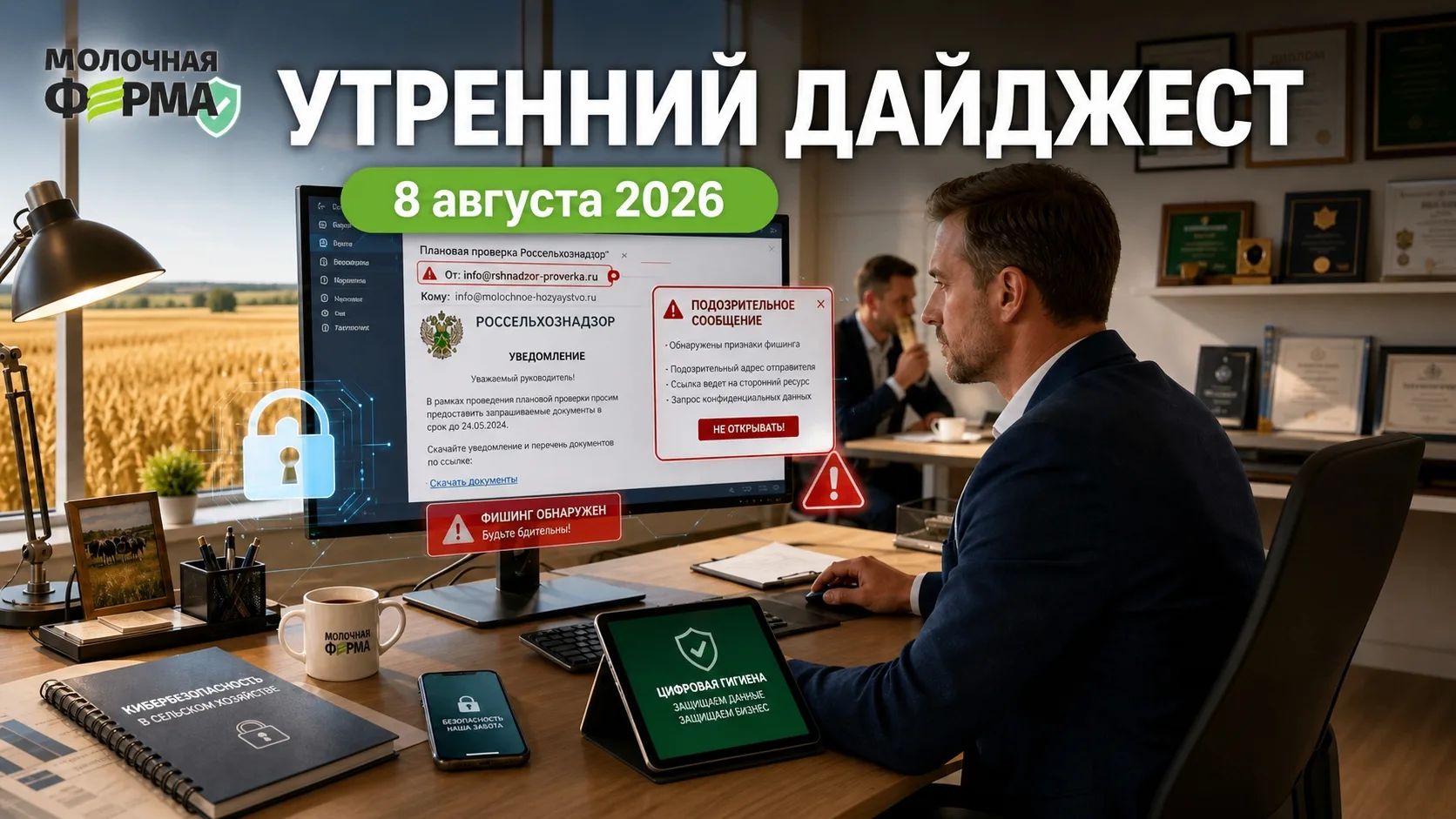 📢 Утренний дайджест АПК.