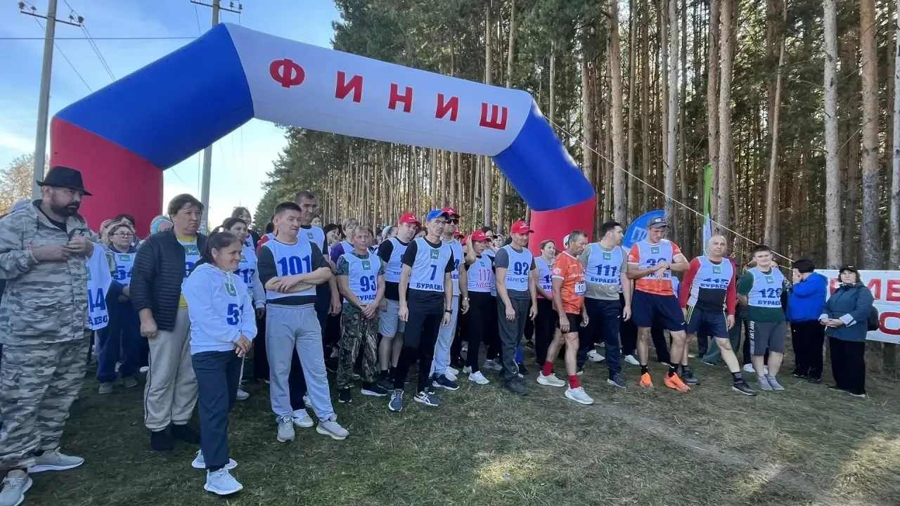 ✅🏃🏻‍♂️Сегодня, 26 сентября, лесопарковая зона ЦРБ в селе Бураево стала настоящей спор...