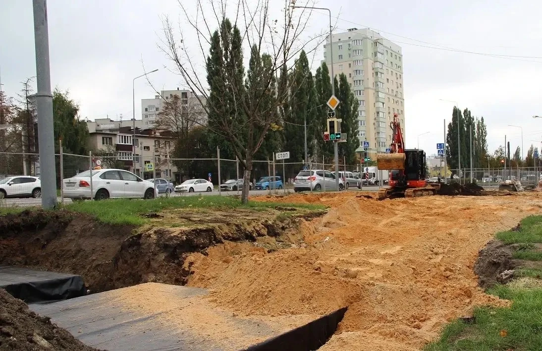 В Белгороде завершили реконструкцию участка теплосети на улице Щорса