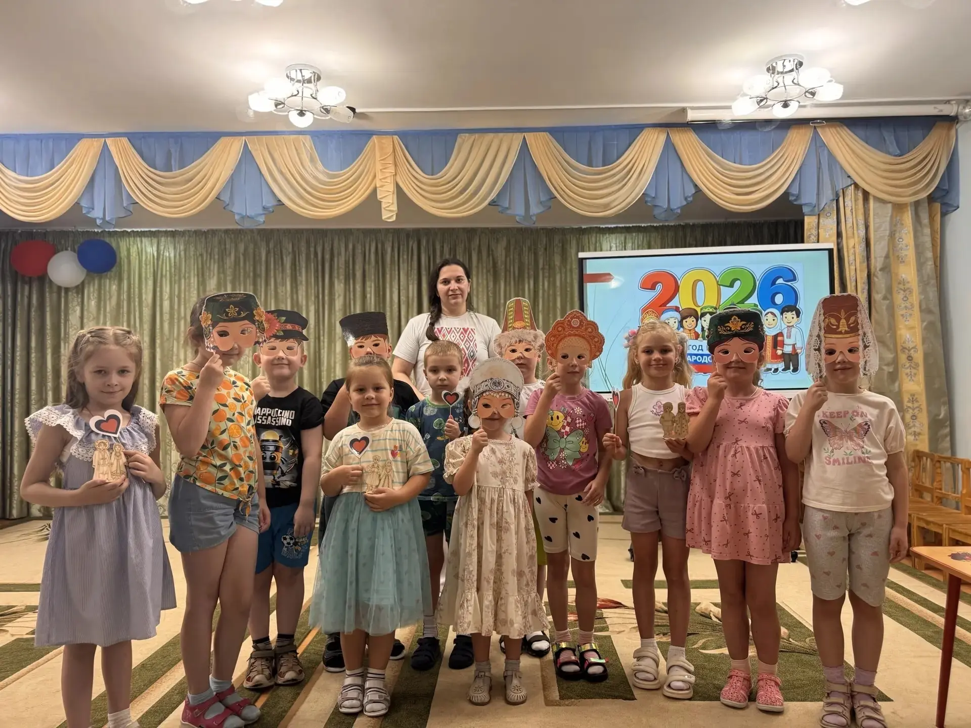🏛️ Музейный урок «Игры народов России» 🇷🇺
Для воспитанников старшего дошкольного возраста состоял