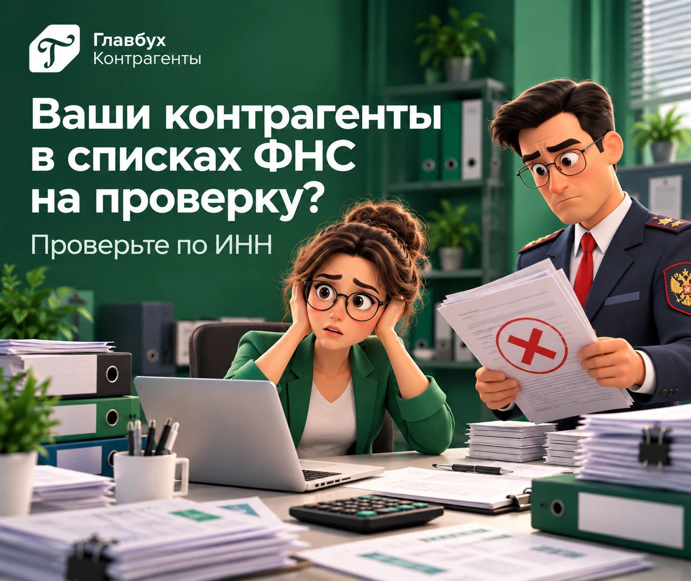 ⚡️ Узнайте по ИНН, к кому придут с проверкой. ФНС обновила списки