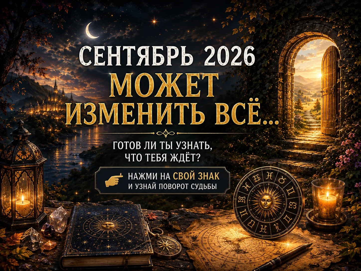 ‼️ СЕНТЯБРЬ 2026 УЖЕ ВСЁ РЕШИЛ… НО НЕКОТОРЫЕ ЗНАКИ УЗНАЮТ ОБ ЭТОМ СЛИШКОМ ПОЗДНО