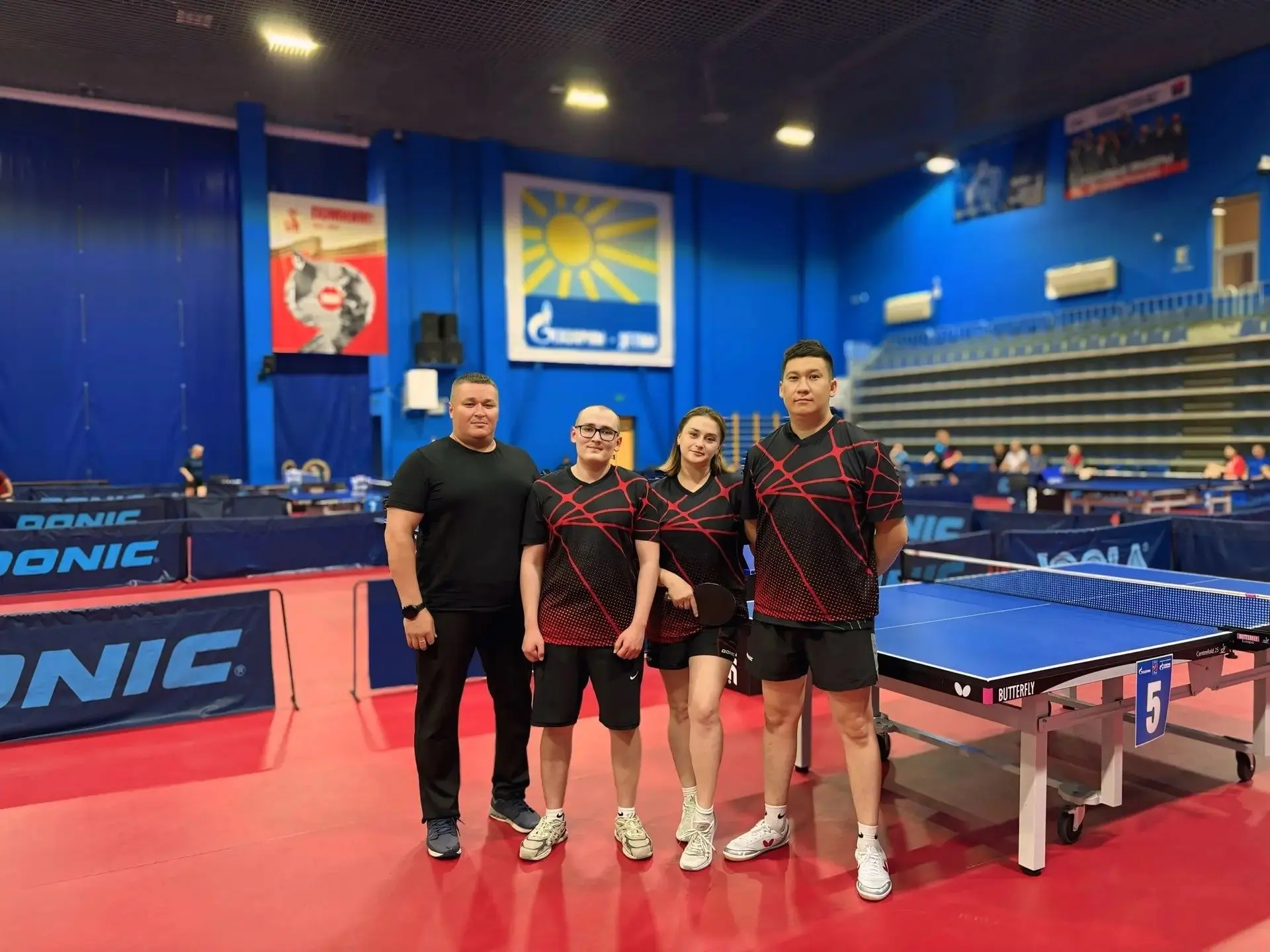 🏓 Теннисисты Беляевского района вошли в шестерку лучших на областных играх