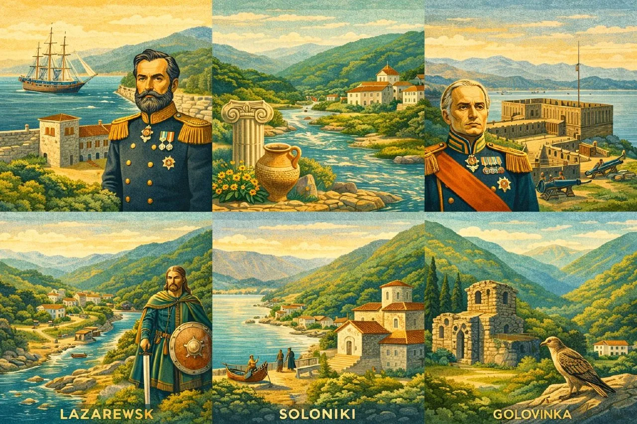 Откуда взялись названия населённых пунктов Сочи? Часть I