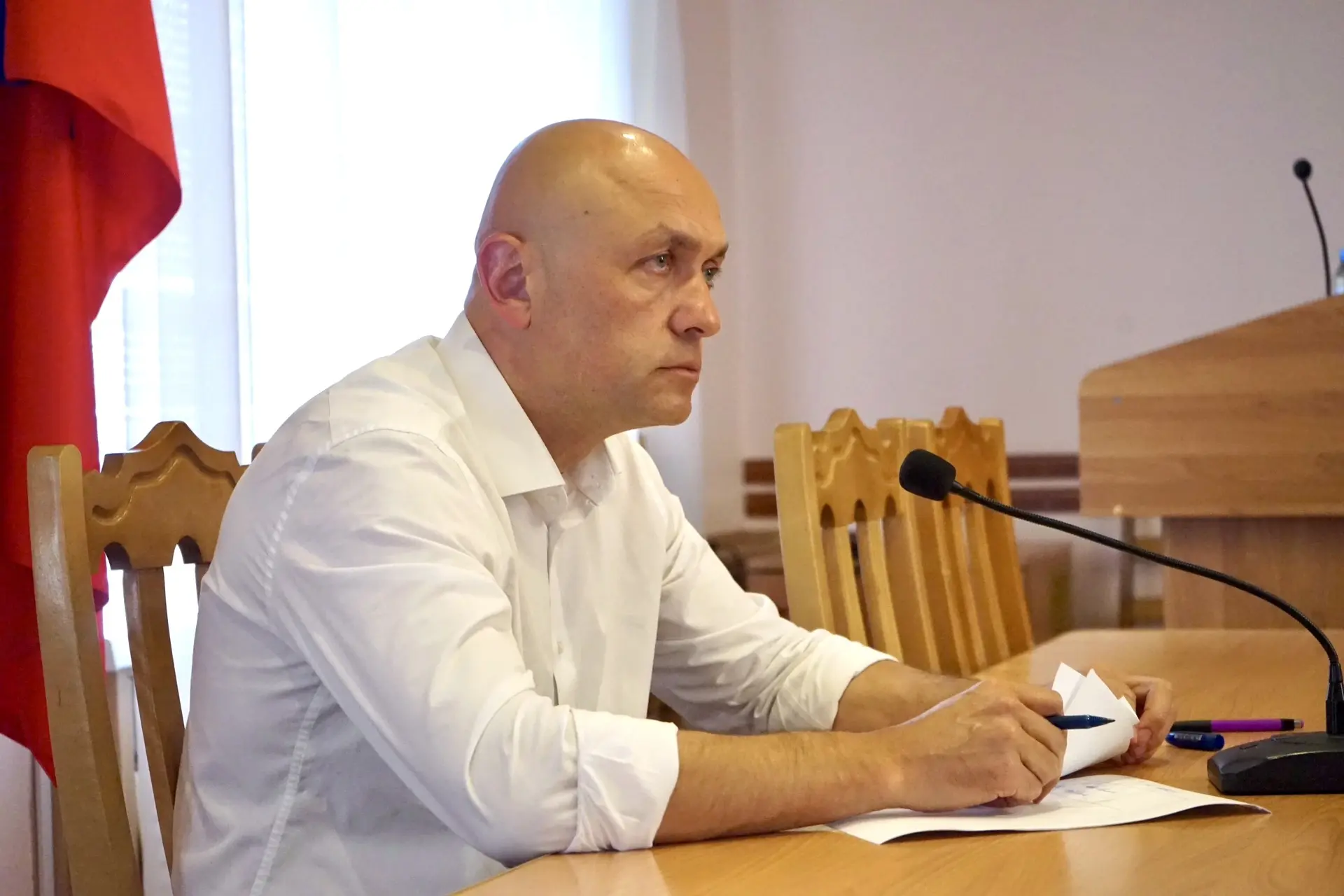 Продолжаем работу по ликвидации последствий попадания БПЛА в многоквартирный дом в Северном районе. 