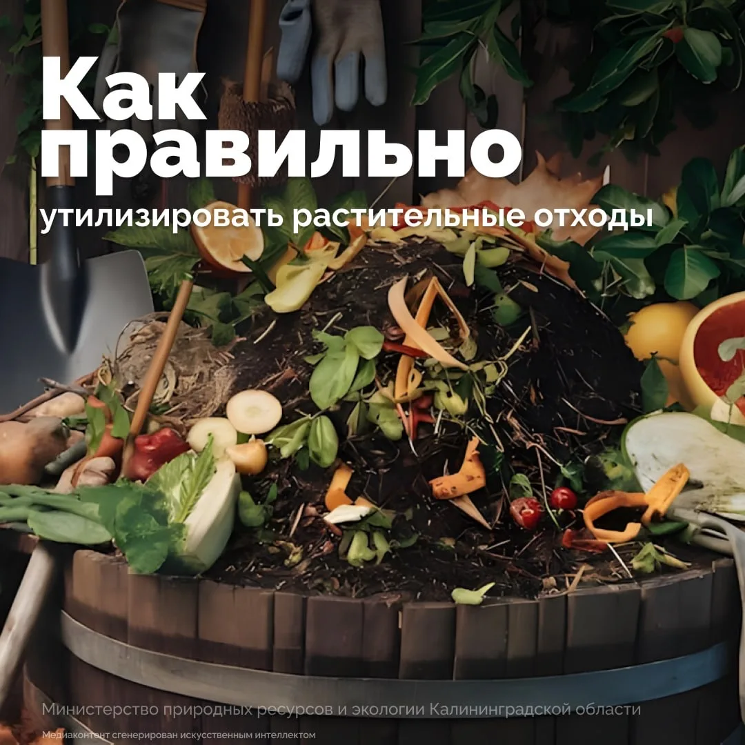 В период майских праздников напоминаем правила обращения с сезонными растительными отхо...