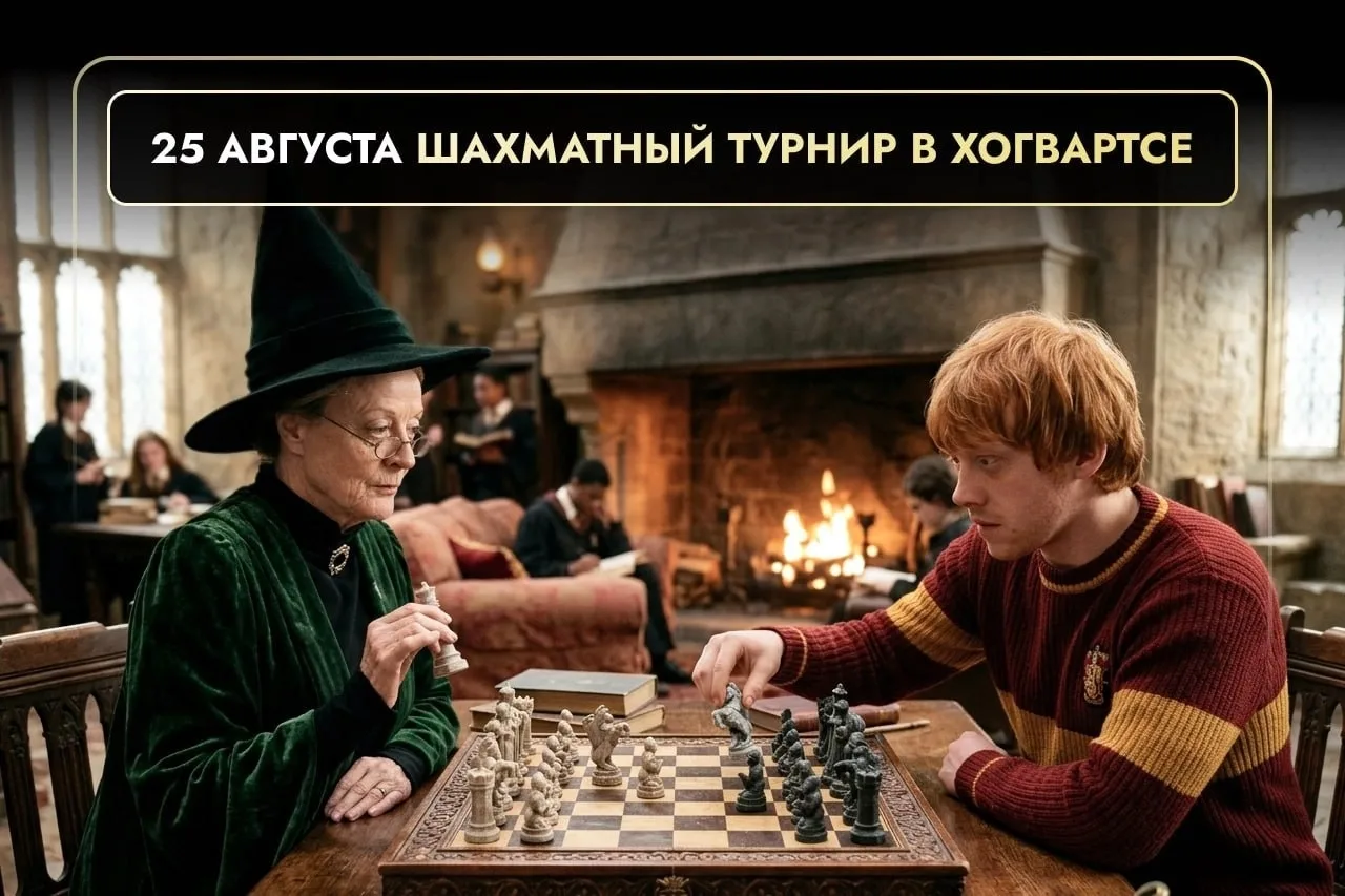💫 Уже завтра проверим, кто в Хогвартсе самый сильный стратег!