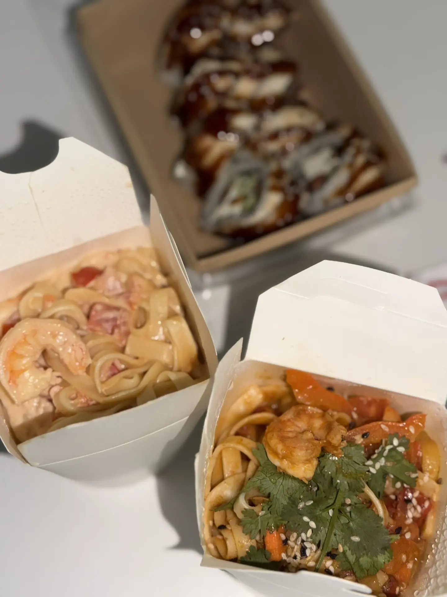 🤤 Мой вчерашний улов!

🍜 Удон с креветками — моя слабость. Ну правда, как можно пройти мимо такого