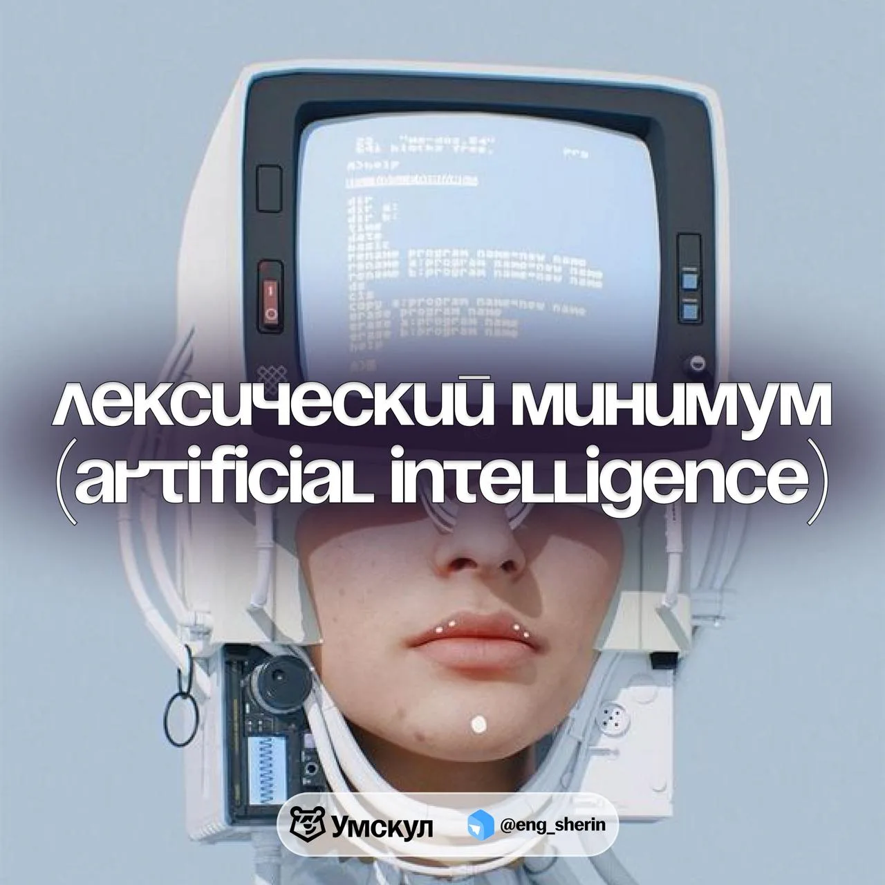 Лексический минимум по теме "Artificial intelligence (AI)" 🐱