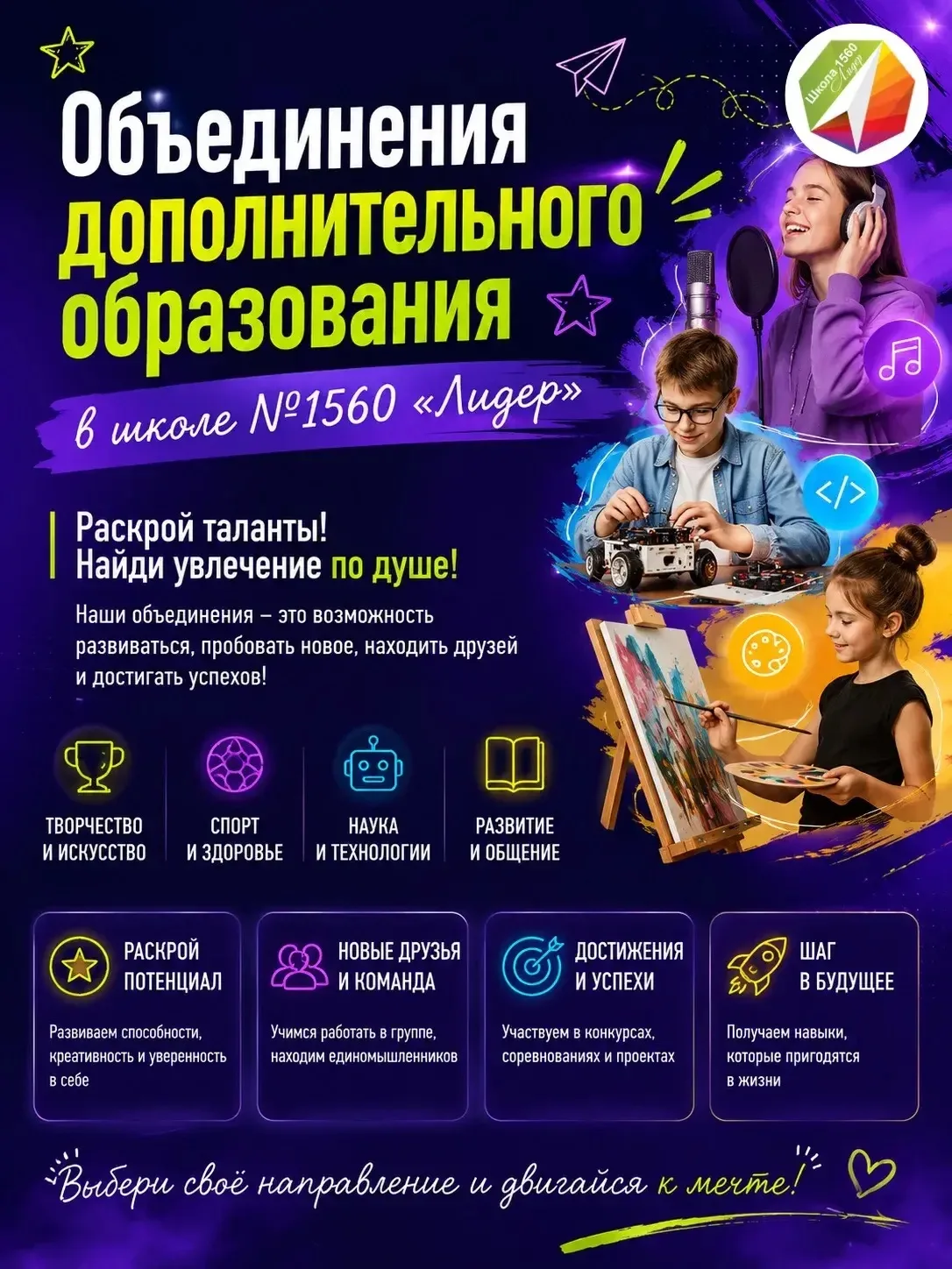ОБЪЕДИНЕНИЯ ДОПОЛНИТЕЛЬНОГО ОБРАЗОВАНИЯ
