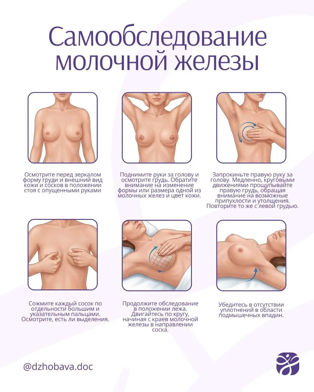 🌸 Как обследовать молочную железу