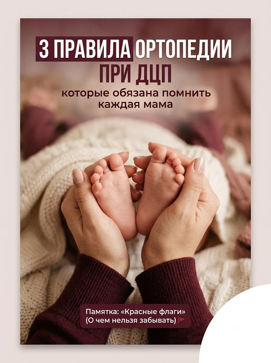 Бережная ортопедия при ДЦП: о чем важно помнить 🤍