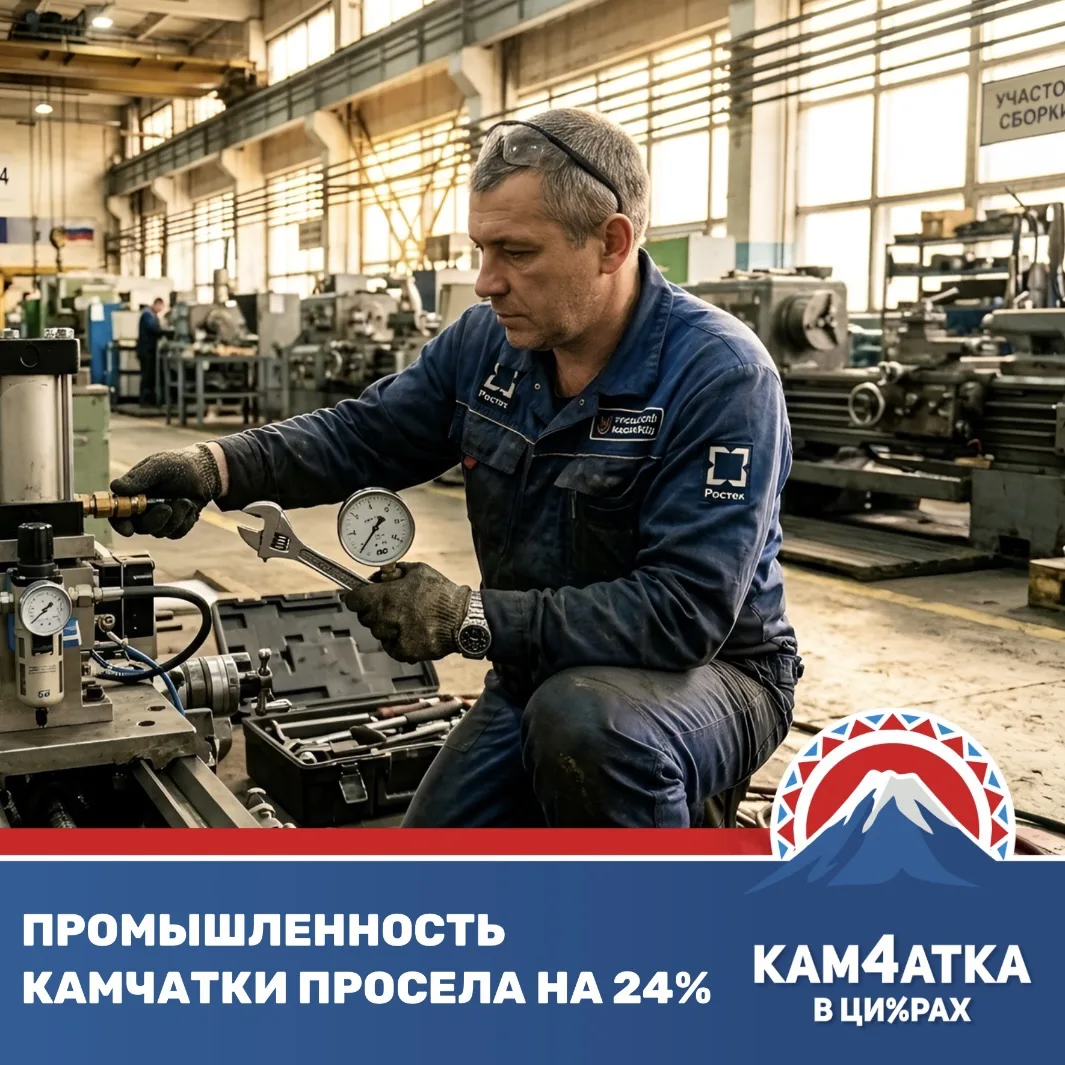 Промышленное производство на Камчатке рухнуло почти на четверть

В июне общие объемы работы рухнули 