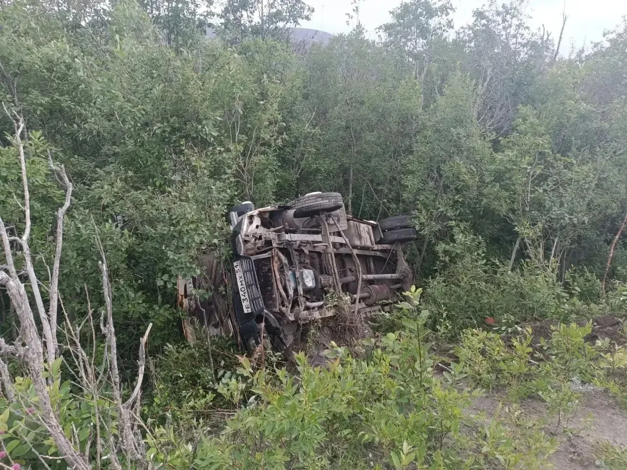Четырнадцать человек пострадали в ДТП с маршруткой в Мурманской области, — СМИ.