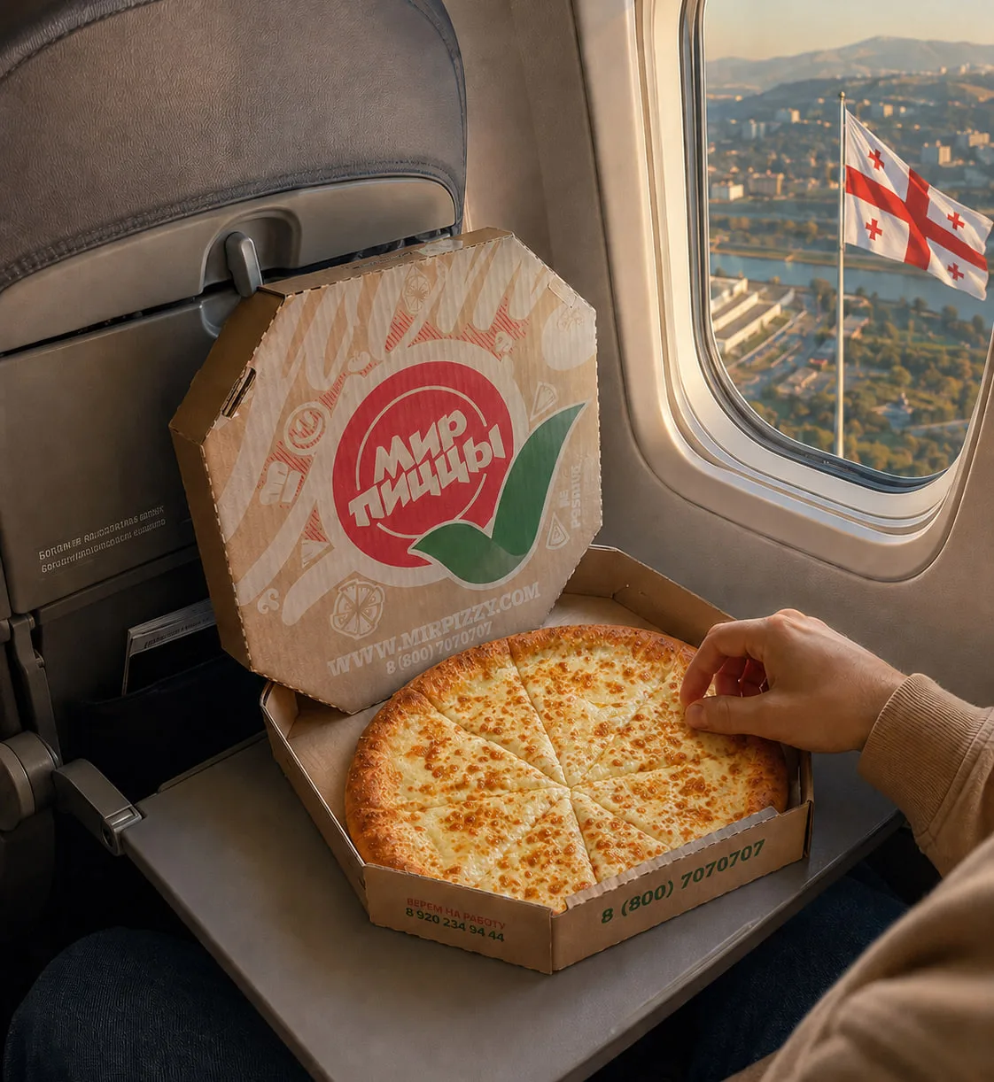 Уже пробовали нашу новую Пиццу Хачапури? Как вам? 🍕✨
