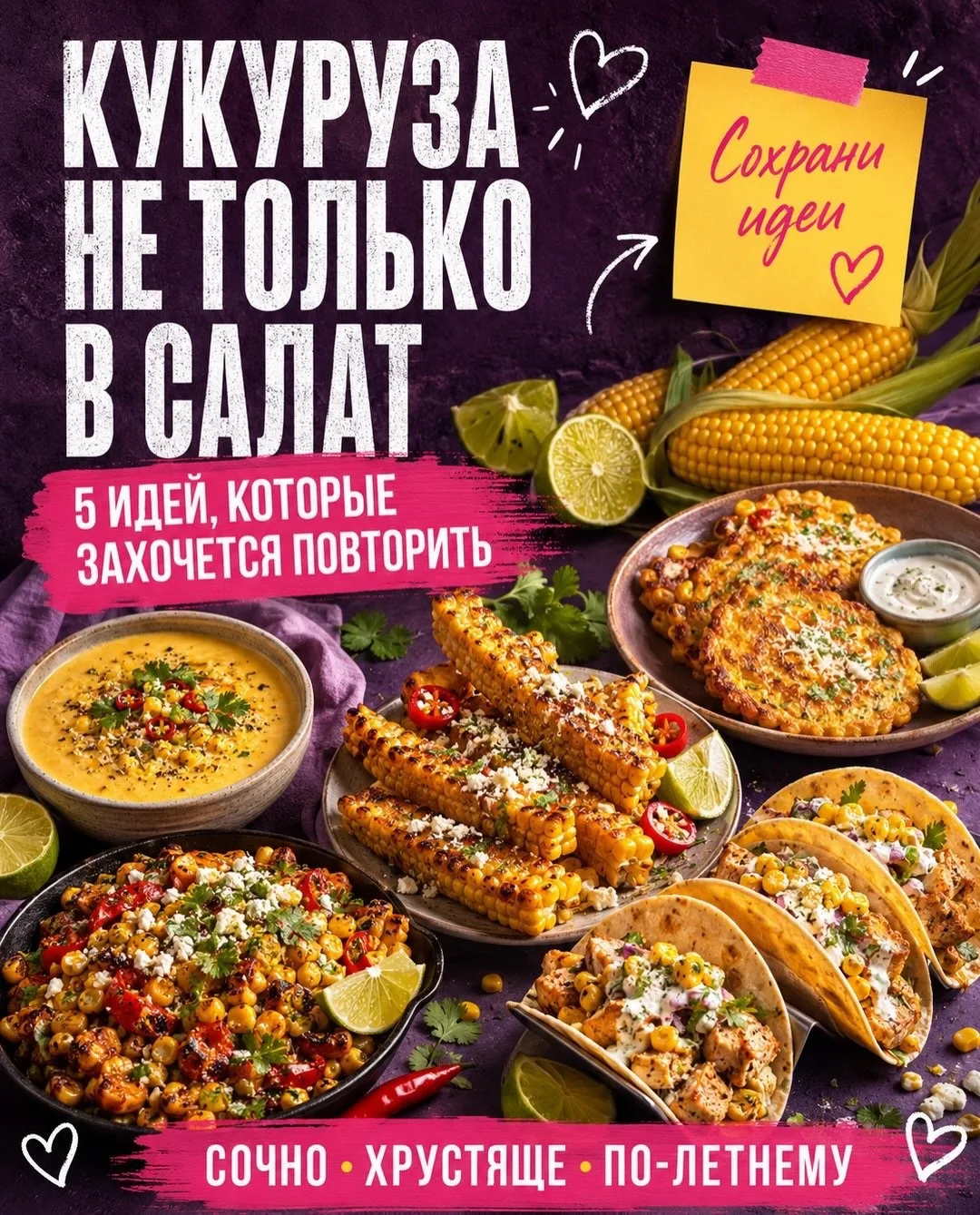 🌽Кукуруза не только для салата