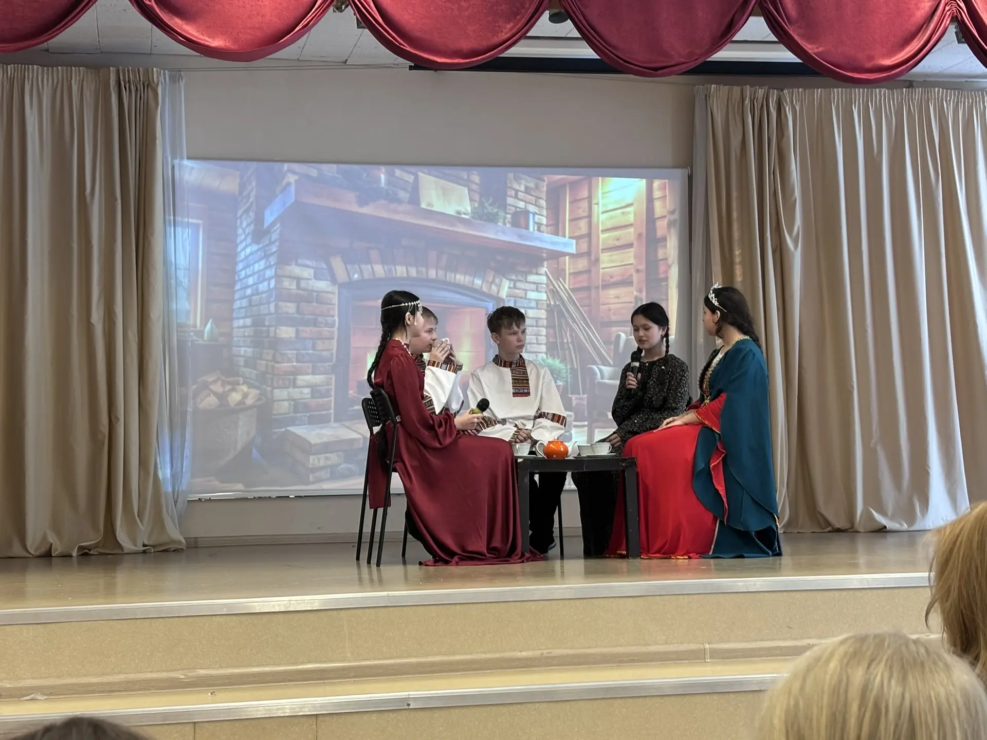 Сегодня театральная студия «Театр души» принимает участие в городском фестивале школьны...