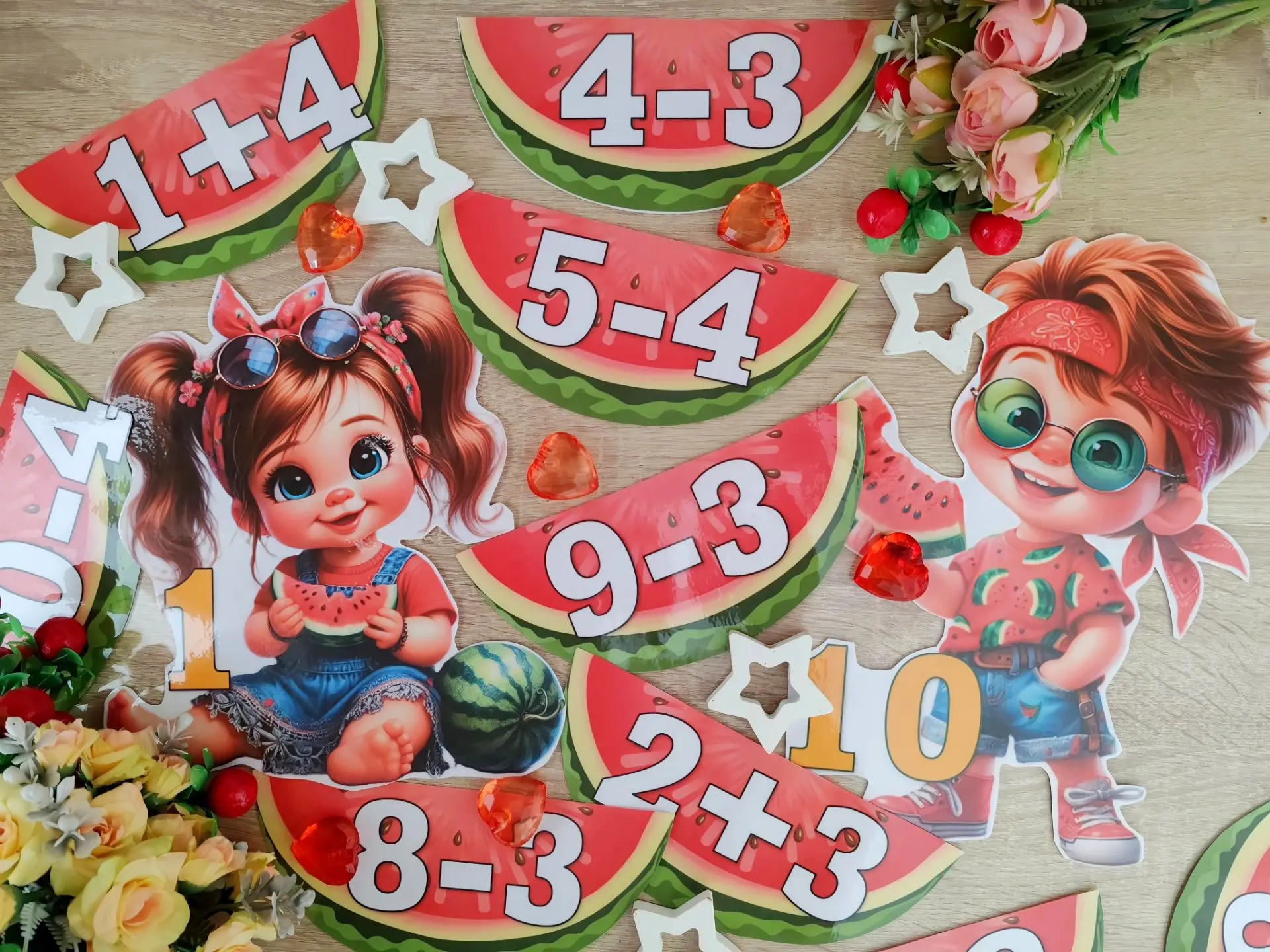 🎉 Арбузная математика: считаем — и делимся! 🍉✨

А вы знали, что математика может быть по-настоящем