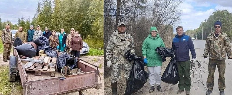 🍃 В Ханты‑Мансийском автономном округе завершается второй этап ежегодной акции «Чистый...