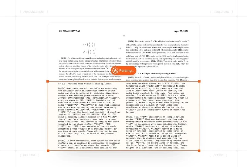 Firecrawl выпустили сверхбыстрый PDF-парсер, способный обработать одну страницу всего з...
