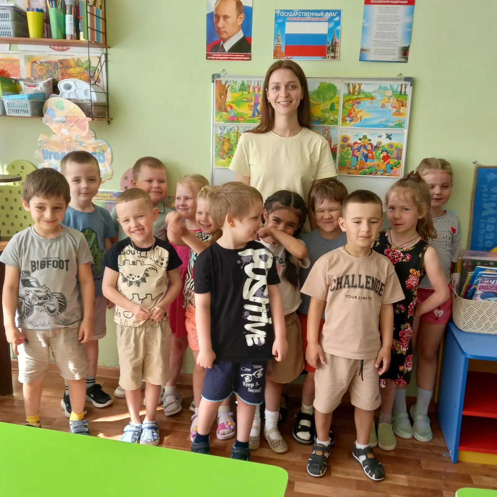 Скоро лето!🐸🦋🌺 
В группе «Сказка», педагог Кузнецова Н.А., состоялась образовательная деятельност