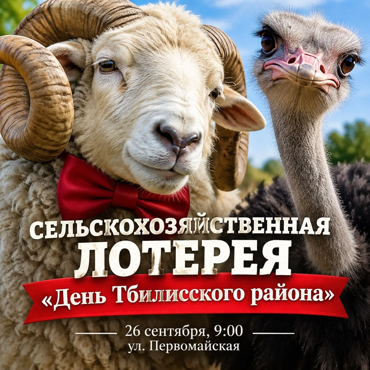 В День района пройдет праздничная сельскохозяйственная лотерея!