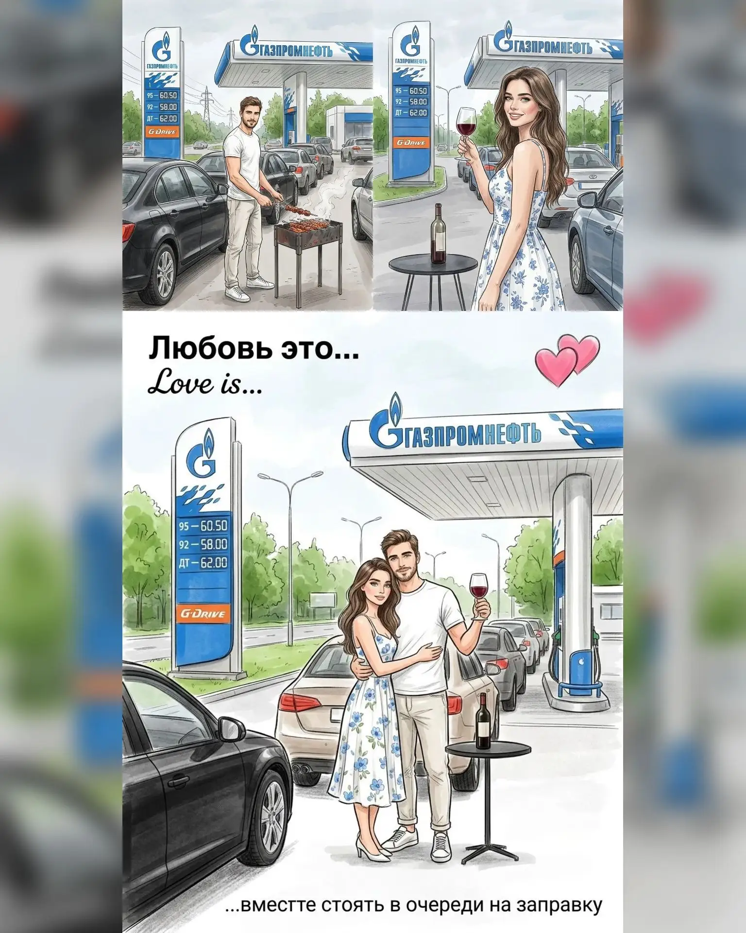 ⛽️ «Заправка мечты» — новая серия от Mirage AI