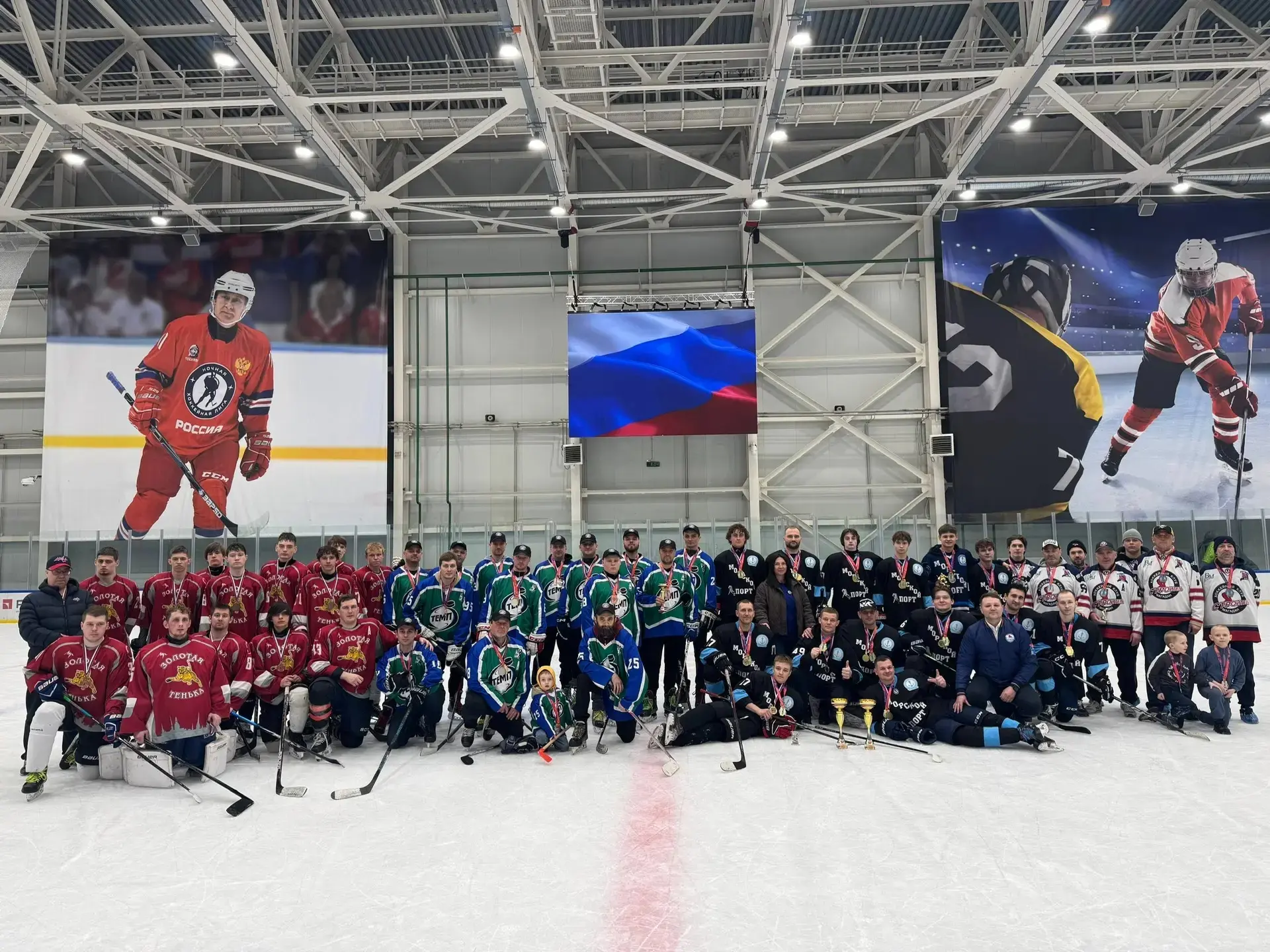🏒 В «Президентском» прошёл областной чемпионат по хоккею в зачёт XXIII Спартакиады тру...