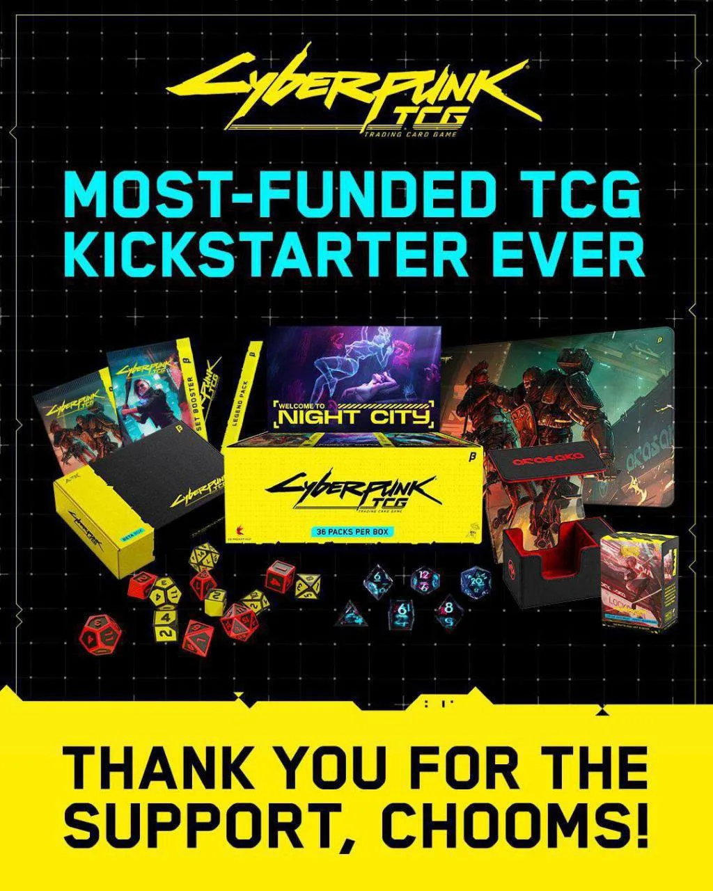 Cyberpunk 2077 шагает в настолку: WeirdCo собрала $10 млн на Kickstarter!

Готовьте свои кибернетиче