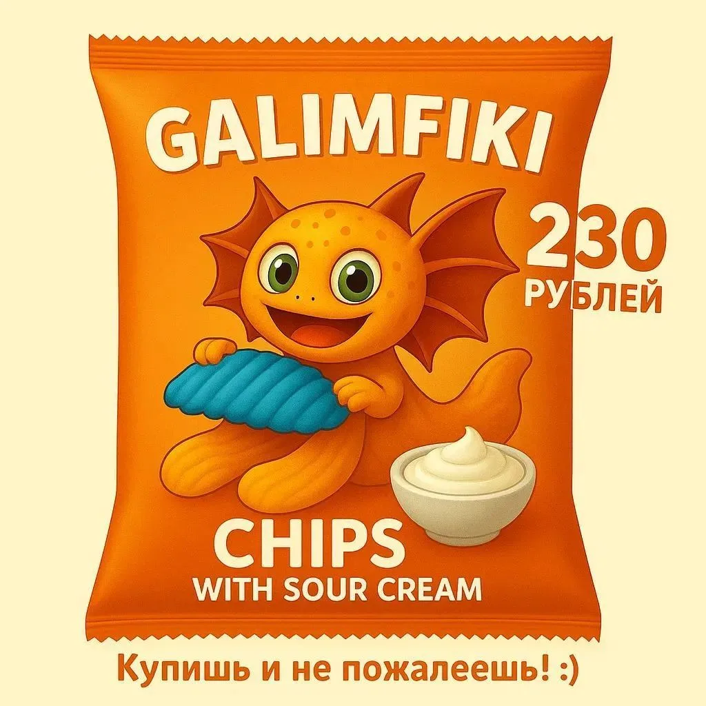 Ии чипсы будете?