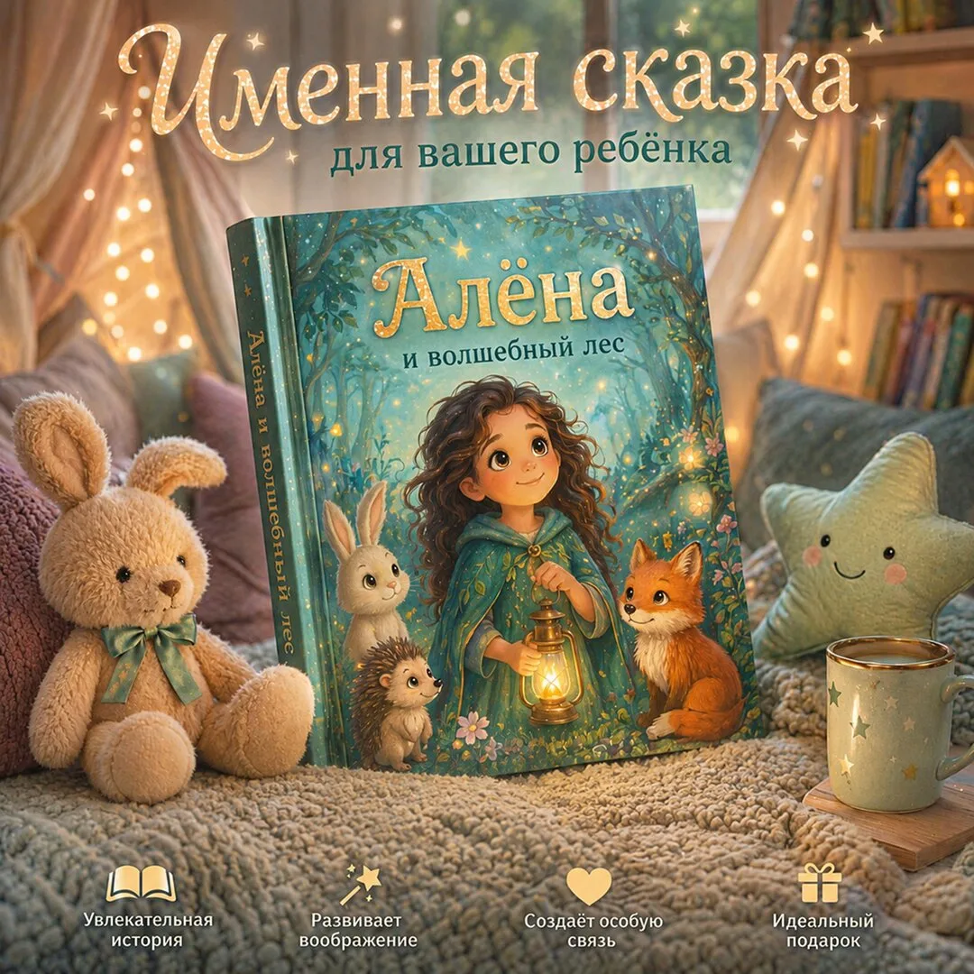 Сказка, где ребёнок — главный герой!