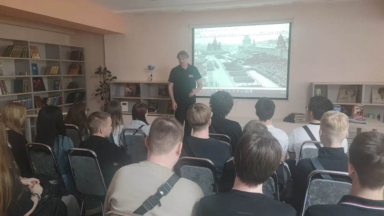 🗓 ️15 мая студентам группы ОП-11 под руководством  преподавателя Новоселовой  Д. А. на...