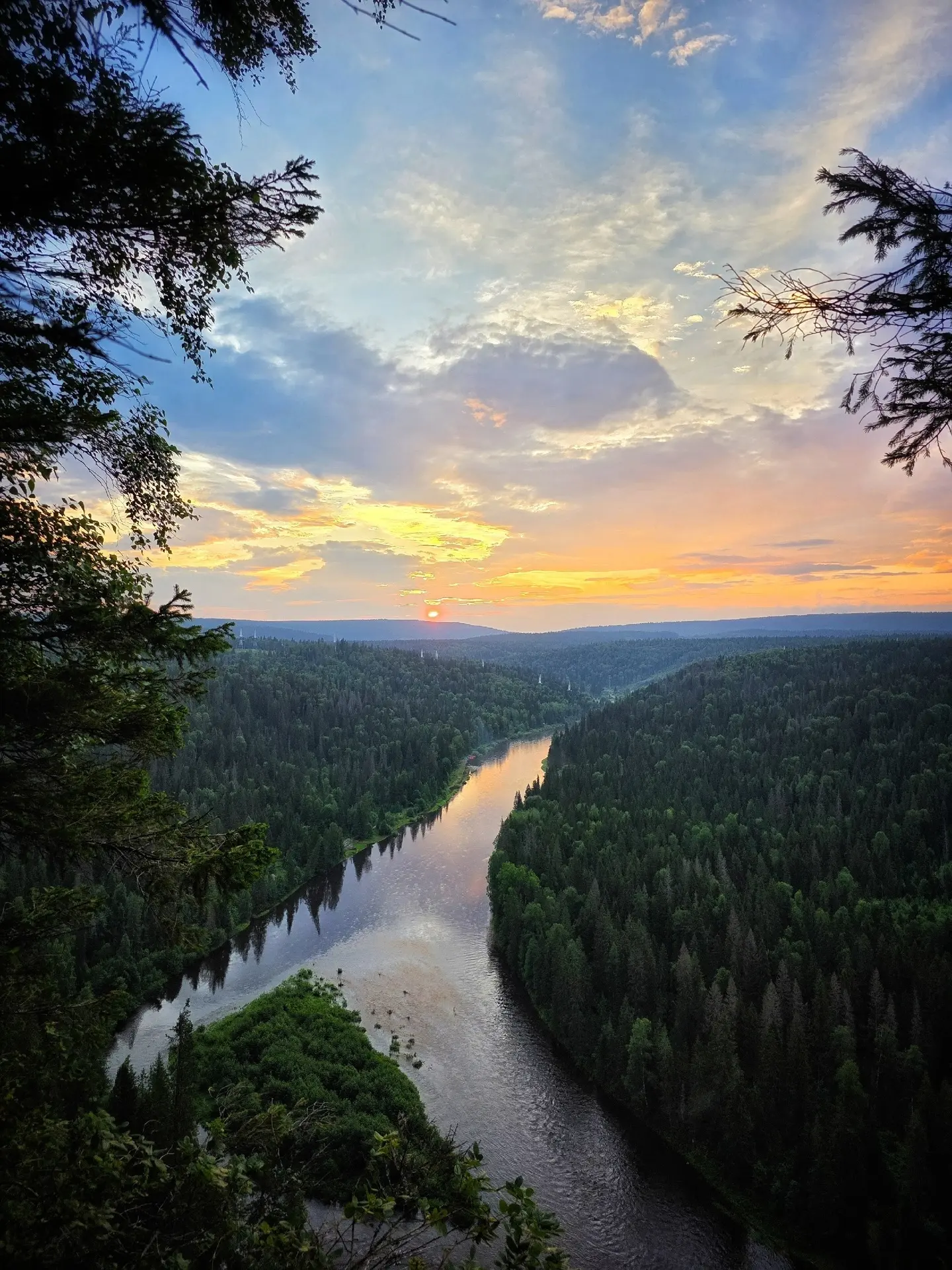 Усьва на рассвете 🌅