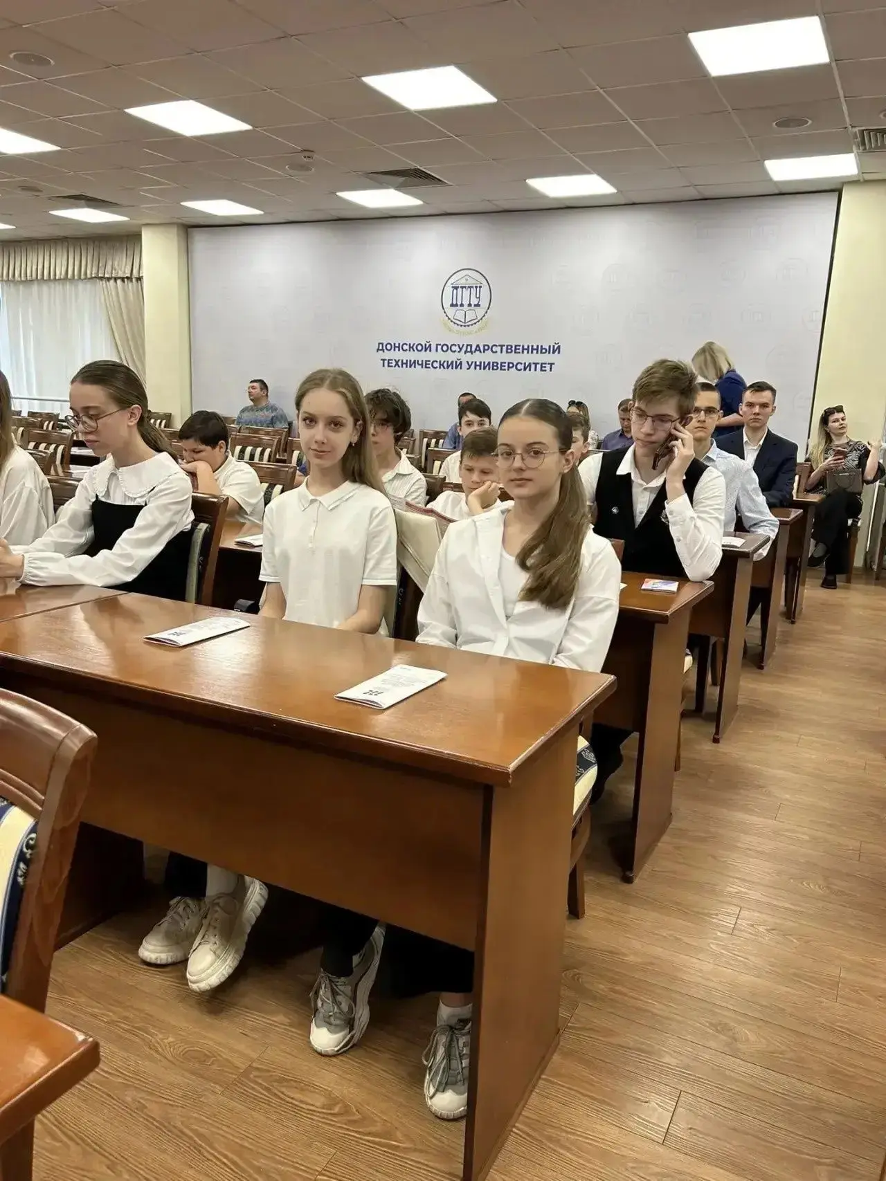 В стенах Донского государственного технического университета сегодня состоялось чествование лауреато