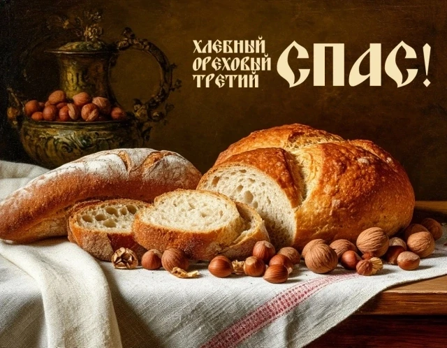 🍂 Сегодня, 29 августа, наступает Ореховый, или Хлебный, Спас — третий и заключительный...