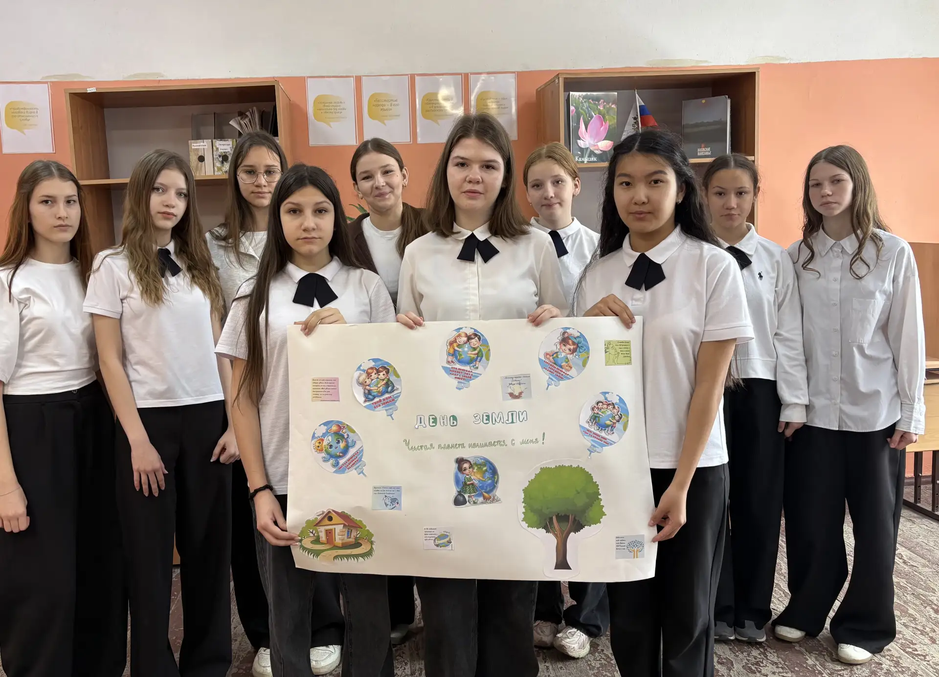 🍀🌏🍀     Наши ученики присоединились ко Всероссийской акции Движения Первых «Зелёная весна», приуроче