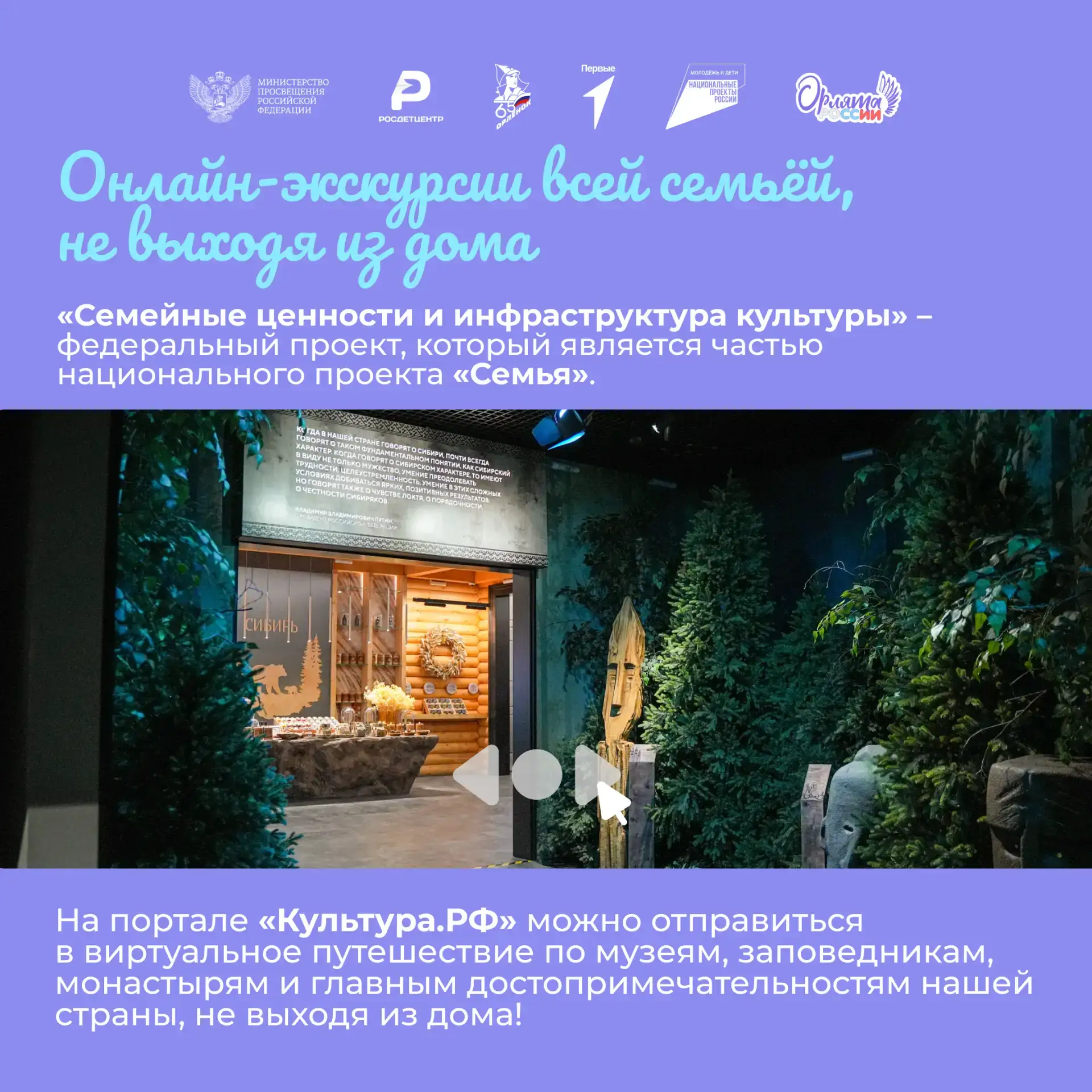 Онлайн-экскурсия всей семьёй, не выходя из дома 😉