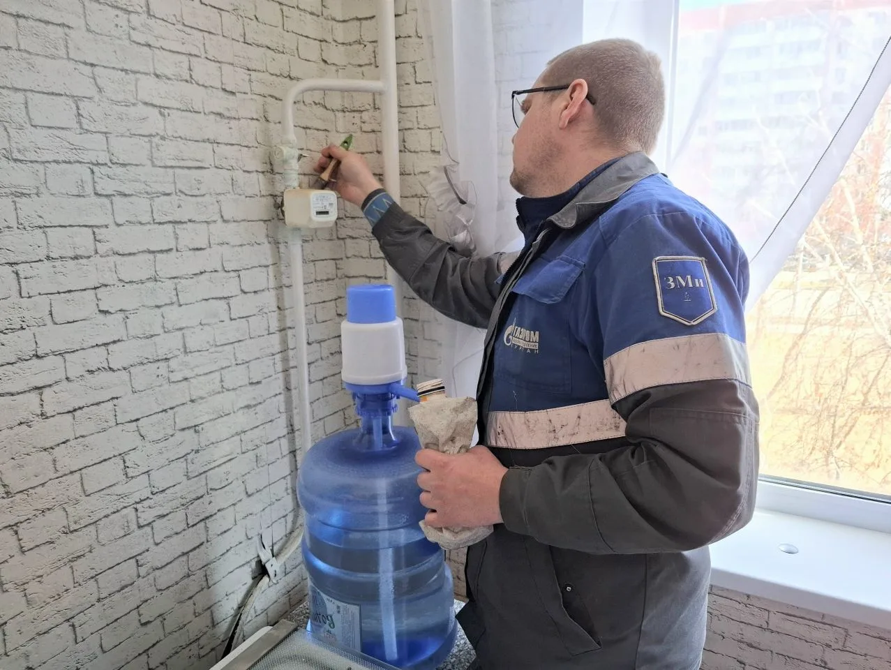 Газовая безопасность – общая ответственность!  В Кургане продолжается техническое обслуживание внутр