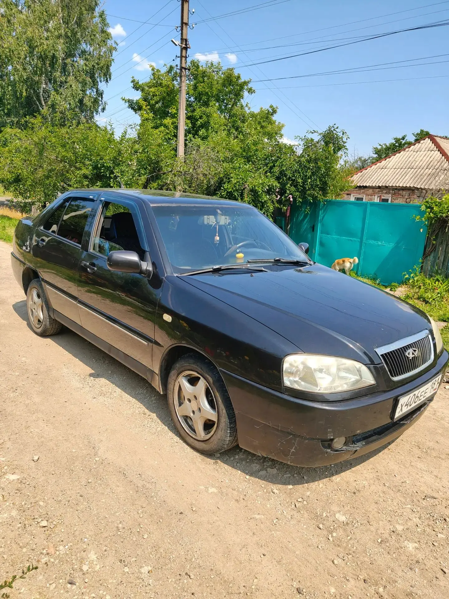 Chery Amulet 2007 год пробег 166.000 тыс, двигатель 1.6 работает идеально, коробка механика без наре