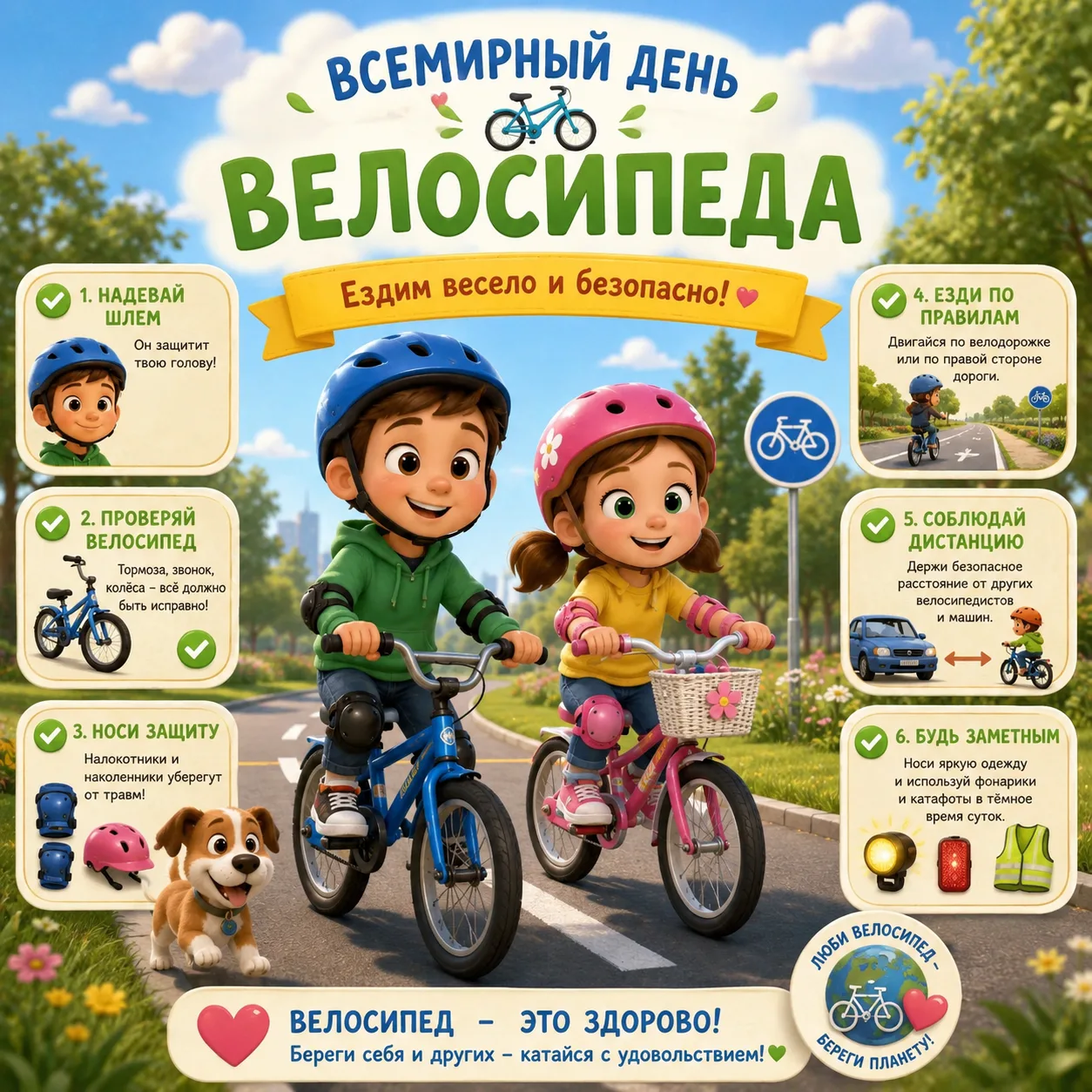 Всемирный день велосипеда! 🚲