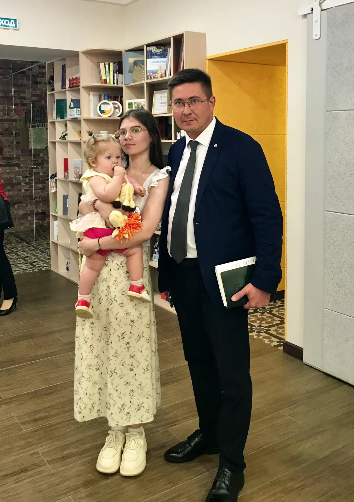 На открытии проекта «Za любовь»Башкортостан, Айдар Марселивич, сегодня директор департа...