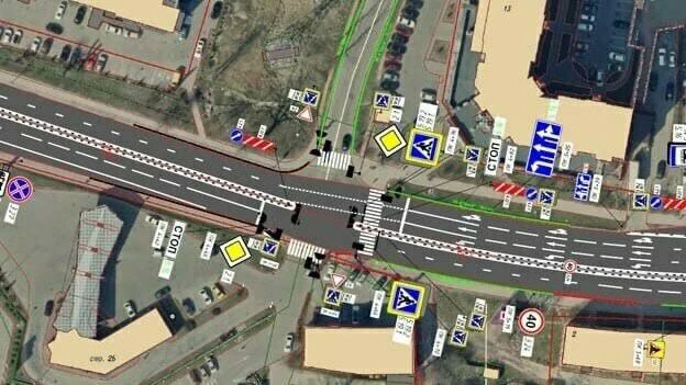 🚗🚦👍 Новая схема движения на перекрестке Гагарина — Юбилейной