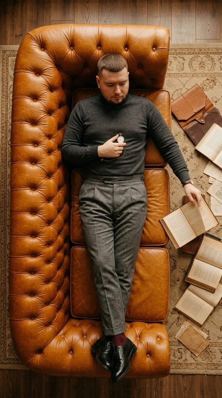 ​Книги, кожа, строгий цвет,