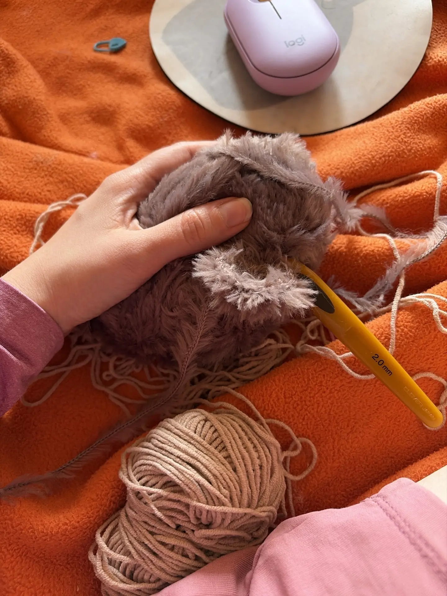 Сначала напугалась а теперь понравилось 🧶 😹😹😹