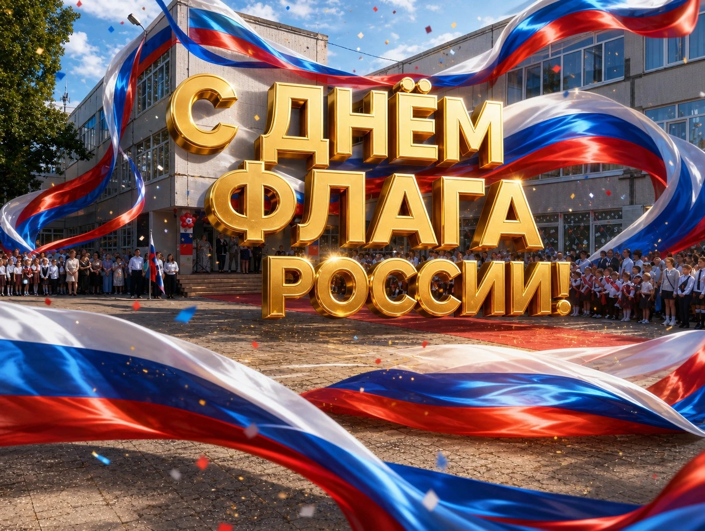 🇷🇺 С Днём Государственного флага России!
