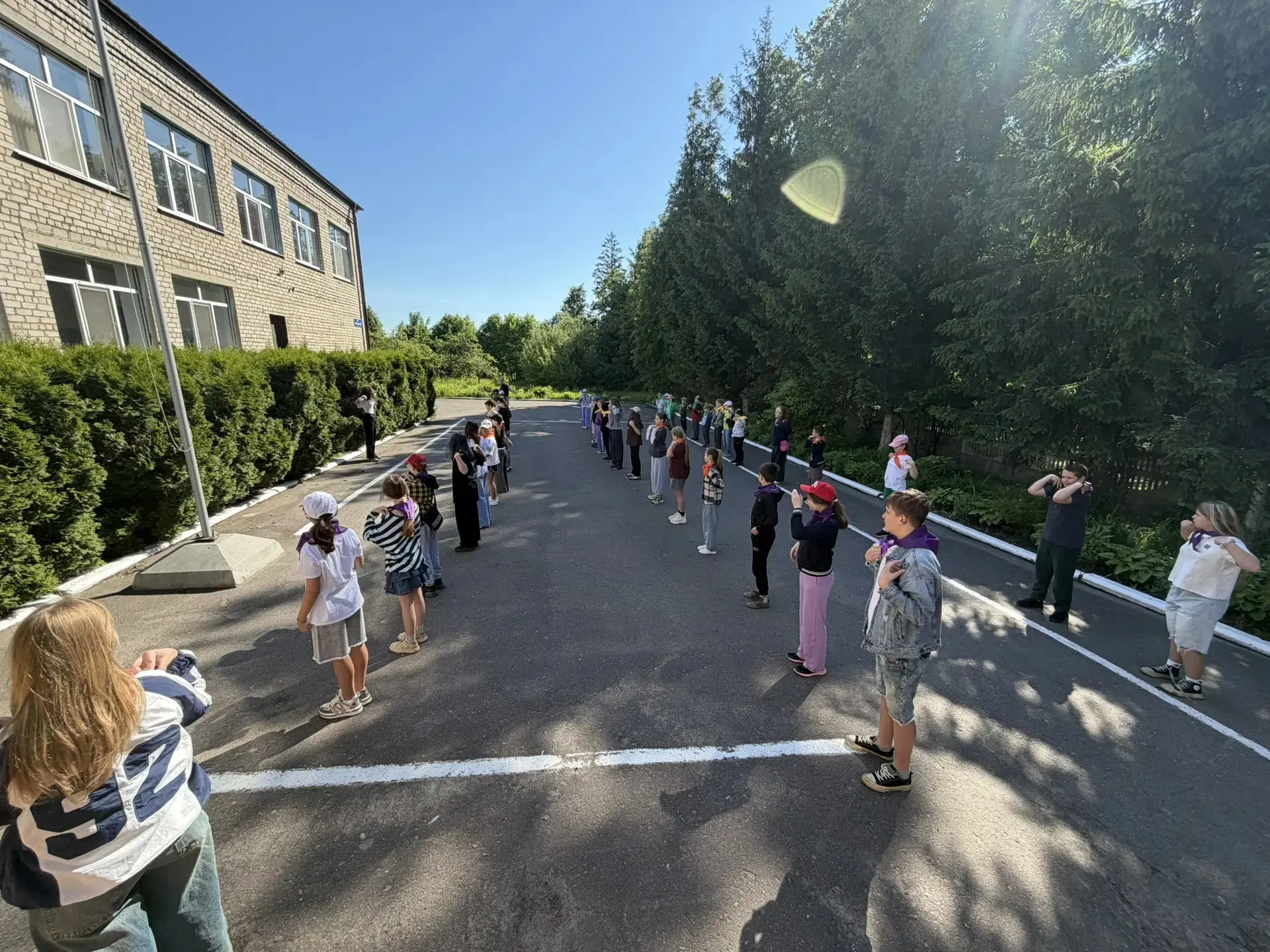 ✨ Пришкольный лагерь «Солнышко» — открыт! ☀️