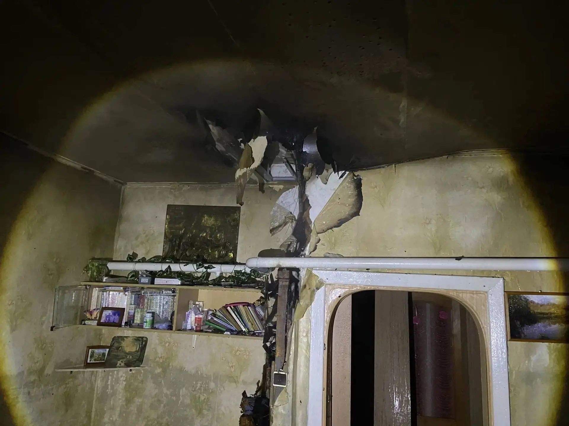 🔥Пожар в жилом доме