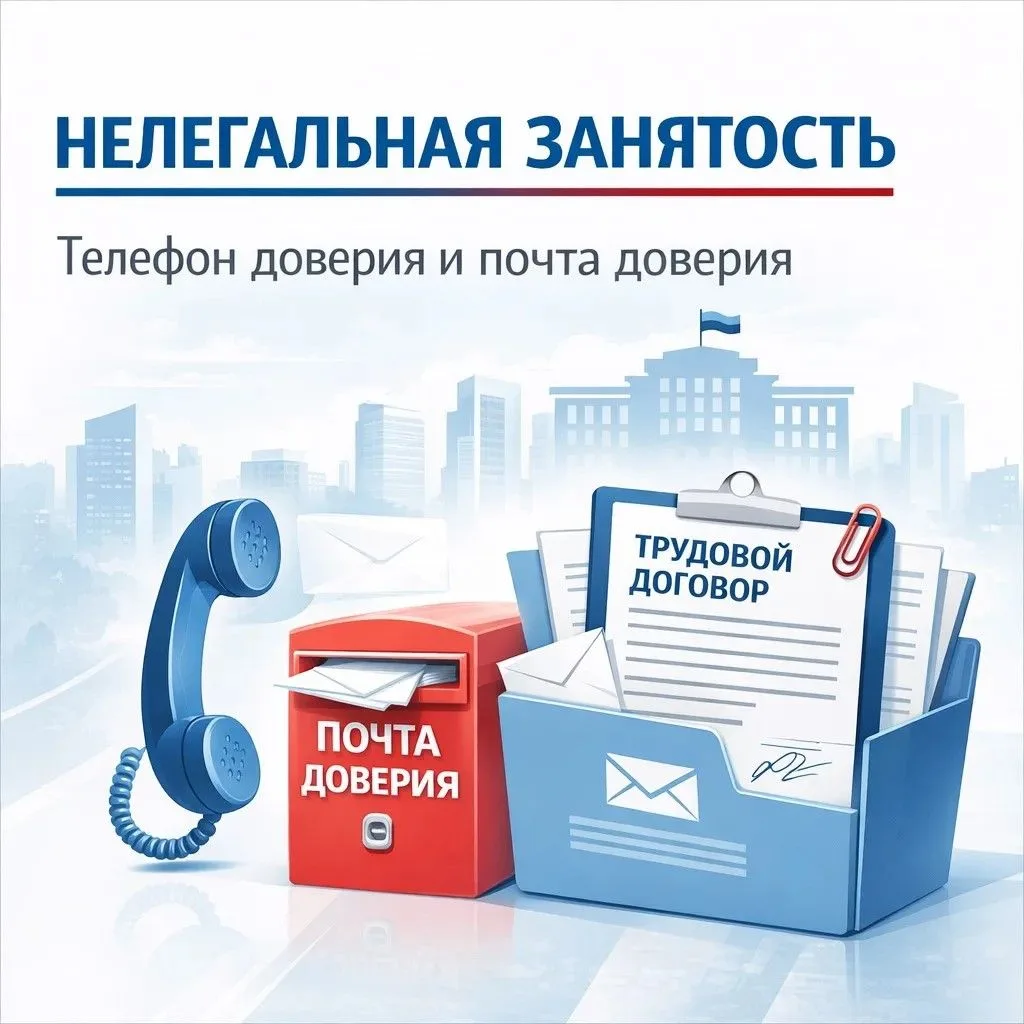 📢 В Киреевском районе работает «телефон доверия» и «почта доверия» по вопросам нелегал...