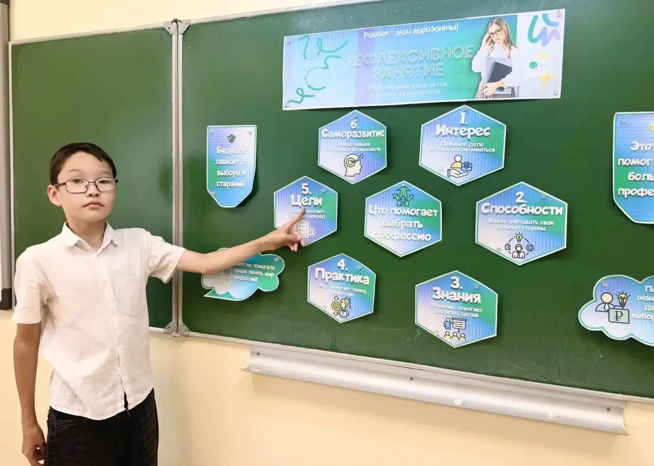 🔔 Итоги года и взгляд в будущее: финальные профориентационные занятия!  Сегодня в нашей школе прошли