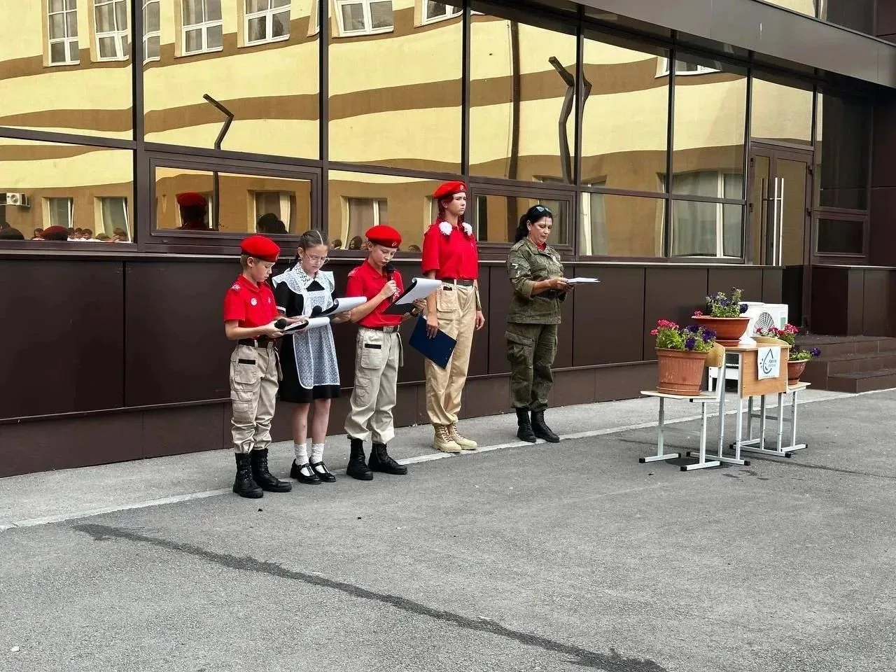 3 сентября курсанты Юнармии подготовили и провели акцию «Капля жизни», приуроченную к п...
